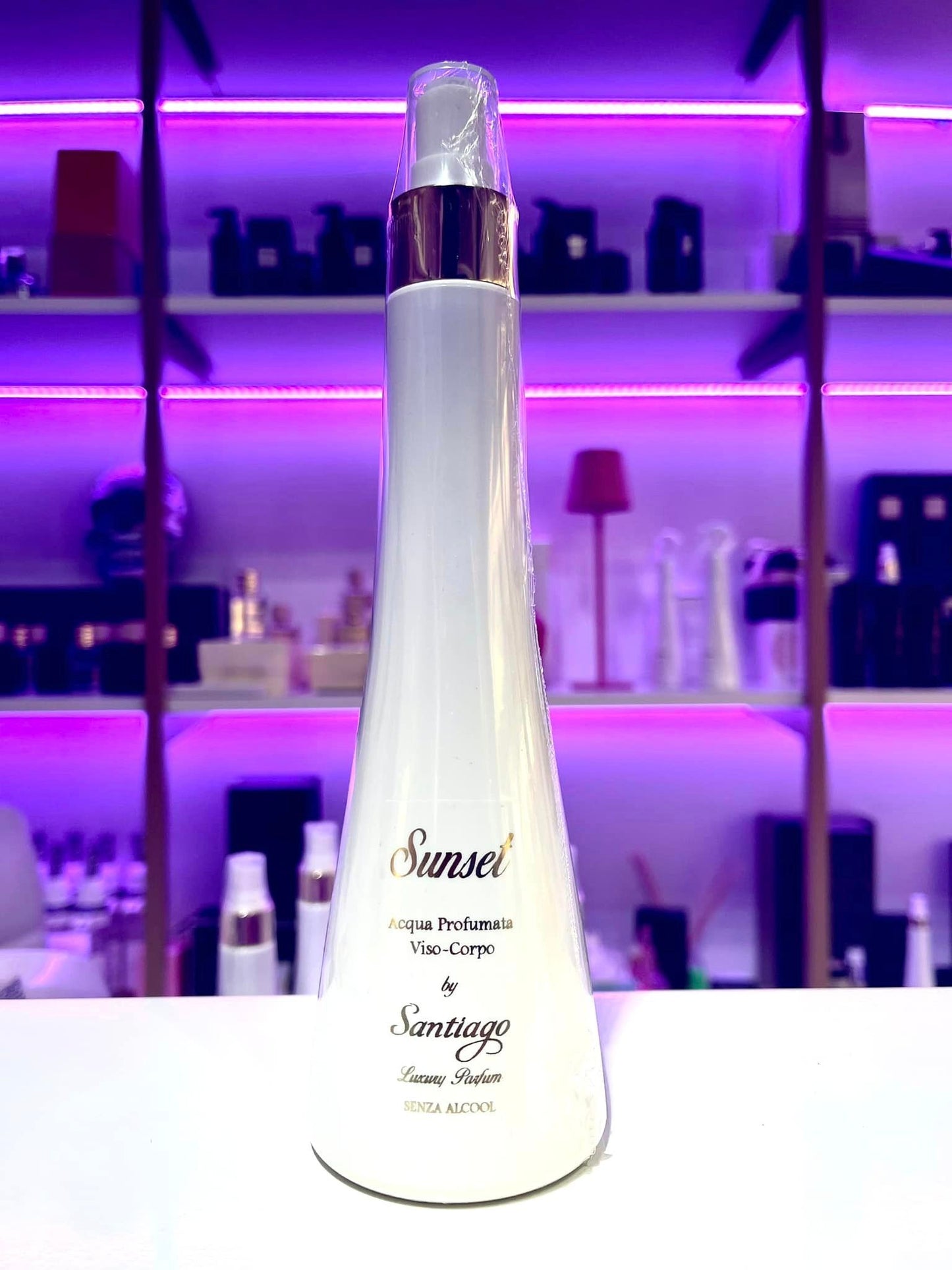 Sunset Acqua profumata Viso-Corpo Santiago Luxury